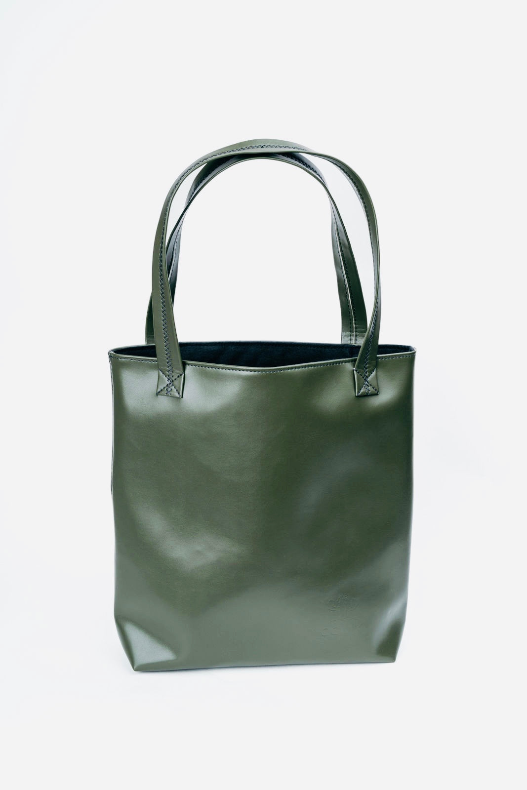 Shopper kaktus-grün / mit anthrazit